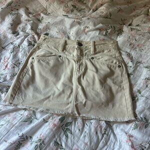 American eagle jean skirt